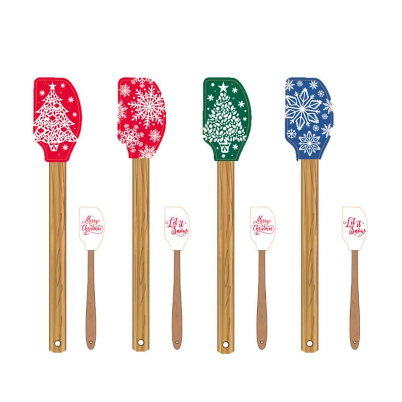 Eddingtons Christmas Set of 2 Spatulas - Assorted