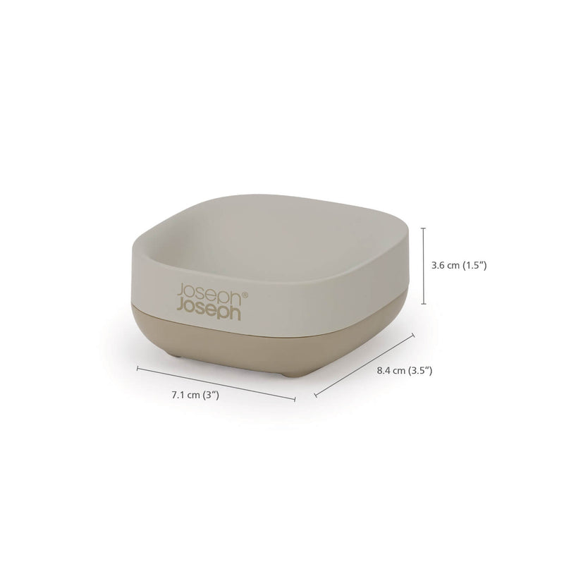 Joseph Joseph Slim Compact Soap Dish - Ecru