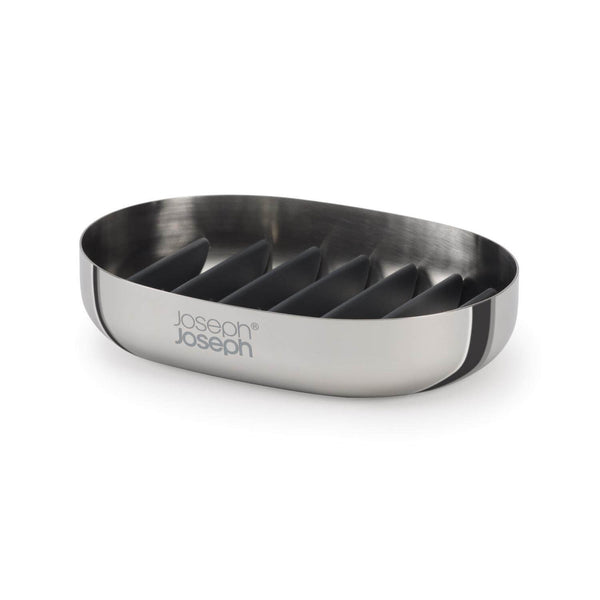 Joseph Joseph EasyStore Luxe Stainless Steel Soap Dish