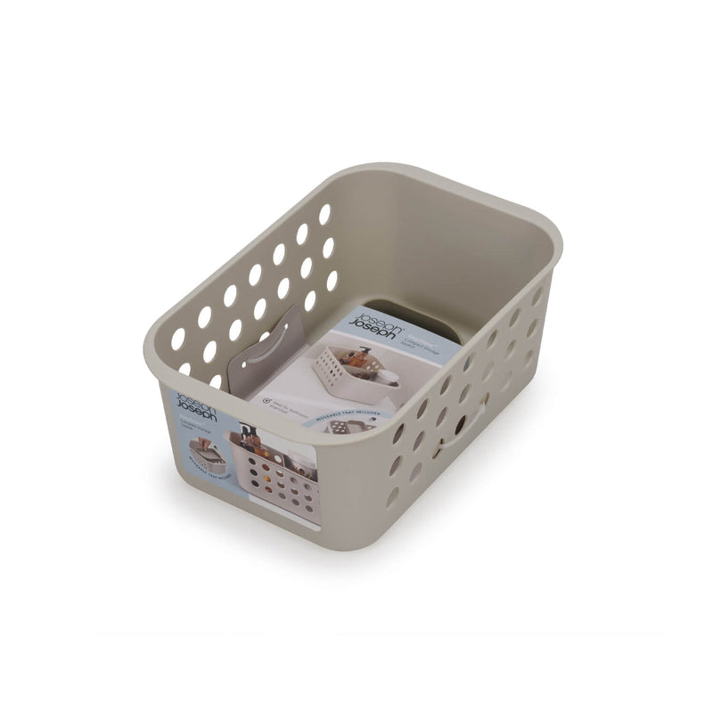 EasyStore™ Bathroom Storage Caddy - Ecru