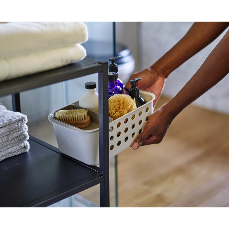 EasyStore™ Large Ecru Bathroom Storage Basket