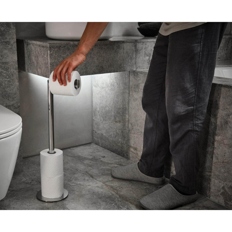 Joseph Joseph EasyStore Luxe 2-in-1 Toilet Roll Stand