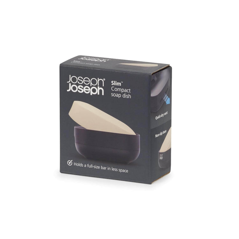 Joseph Joseph Slim Compact Soap Dish - Matt Black