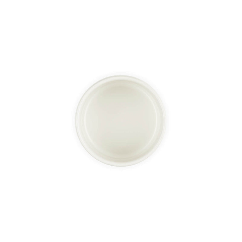 Le Creuset Stoneware Signature 200ml Storage Jar with Wooden Lid - Meringue
