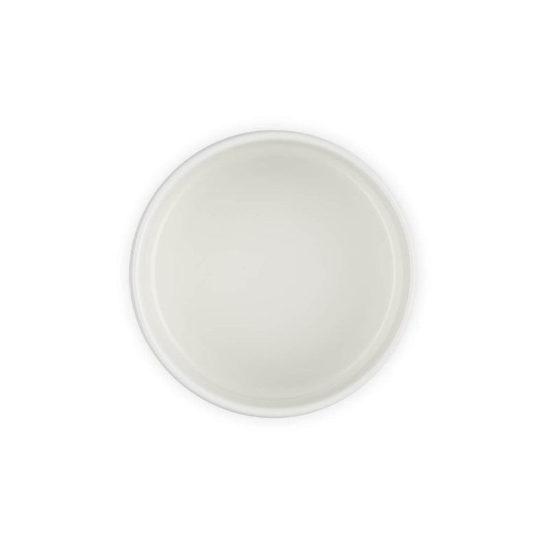 Le Creuset Stoneware Signature 470ml Storage Jar with Wooden Lid - Meringue