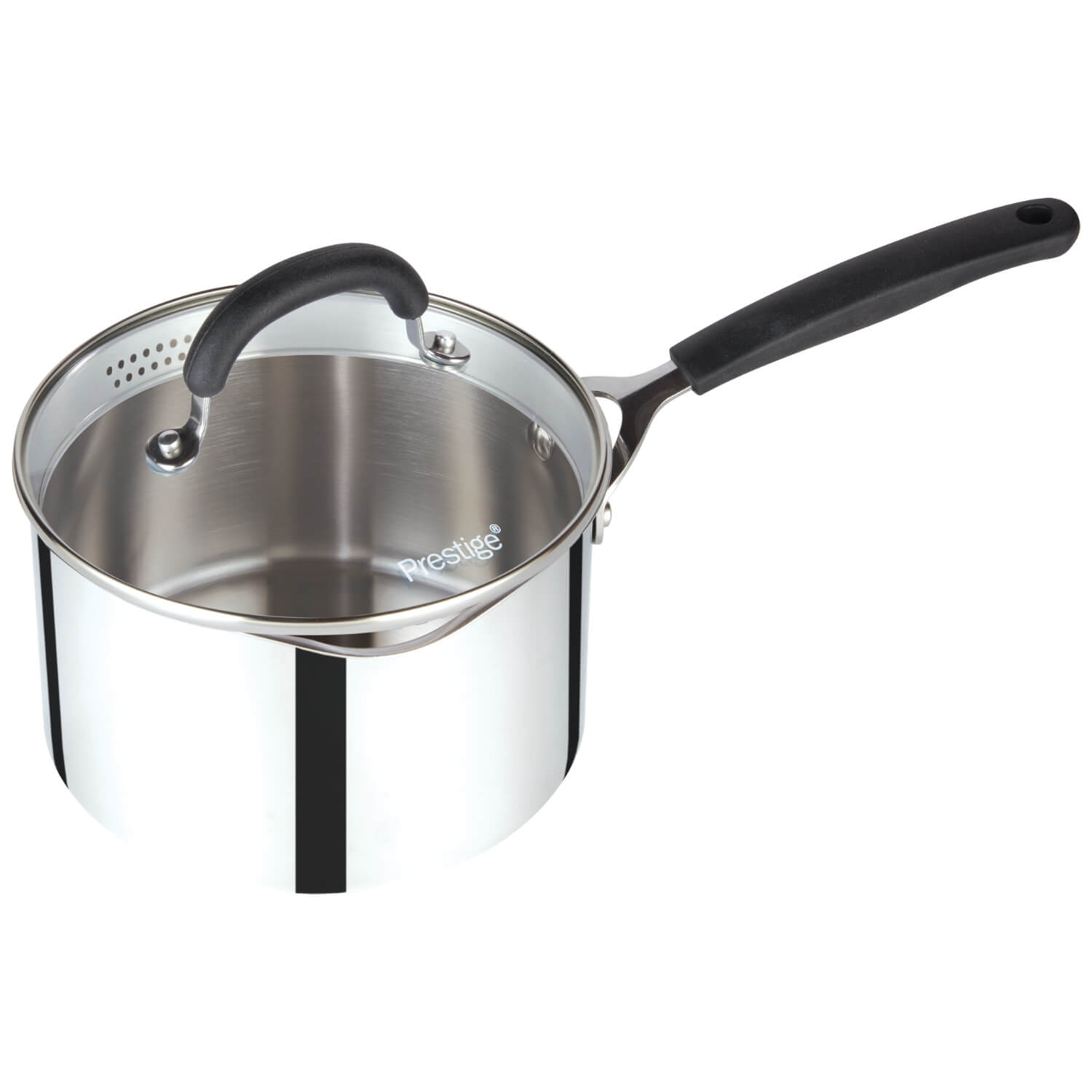 Buy Prestige Made To Last 20cm Stainless Steel Straining Saucepan