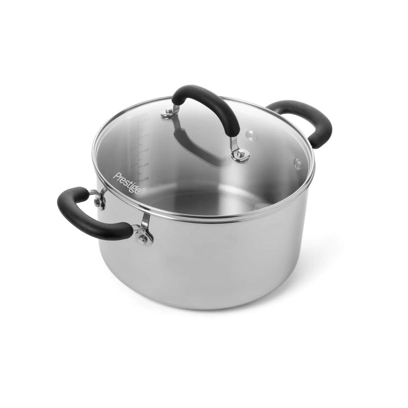 Prestige Made To Last 24cm Stainless Steel Stockpot And Steamer