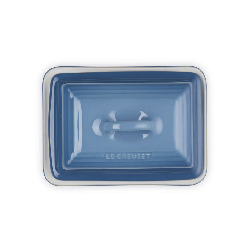 Le Creuset Stoneware Butter Dish - Chambray
