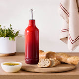 Le Creuset Stoneware Signature 600ml Oil Cruet Pourer - Cerise