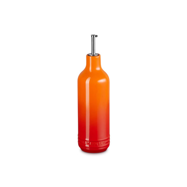 Le Creuset Stoneware Signature 600ml Oil Cruet Pourer - Volcanic