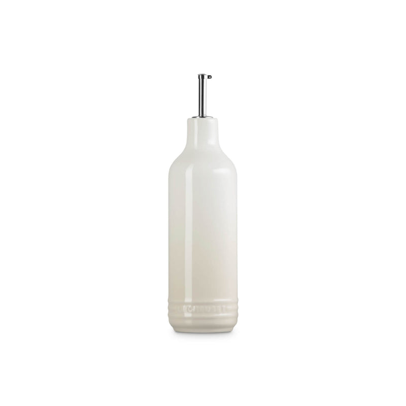Le Creuset Stoneware Signature 600ml Oil Cruet Pourer - Meringue