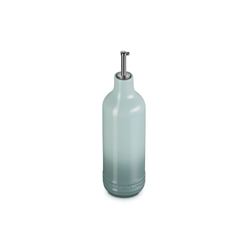 Le Creuset Stoneware Signature 600ml Oil Cruet Pourer - Sea Salt