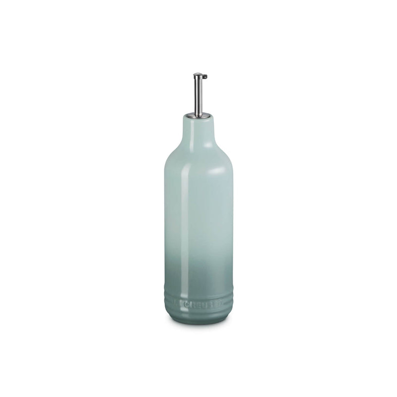 Le Creuset Stoneware Signature 600ml Oil Cruet Pourer - Sea Salt