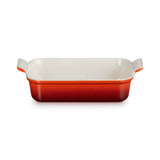 Le Creuset Stoneware Heritage 26cm Rectangular Deep Dish - Cerise