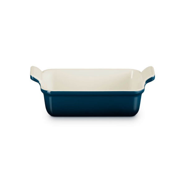 Le Creuset Stoneware Heritage 19cm Rectangular Deep Dish - Nuit