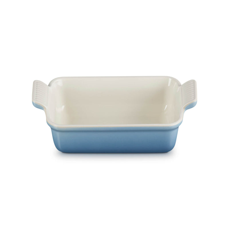 Le Creuset Heritage Stoneware 19cm Deep Rectangular Dish - Chambray