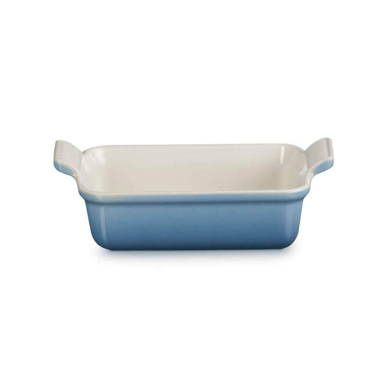 Le Creuset Heritage Stoneware 19cm Deep Rectangular Dish - Chambray