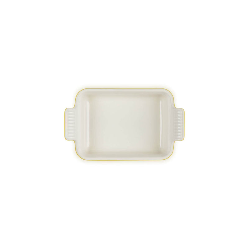 Le Creuset Stoneware Heritage 19cm Rectangular Deep  Dish - Nectar