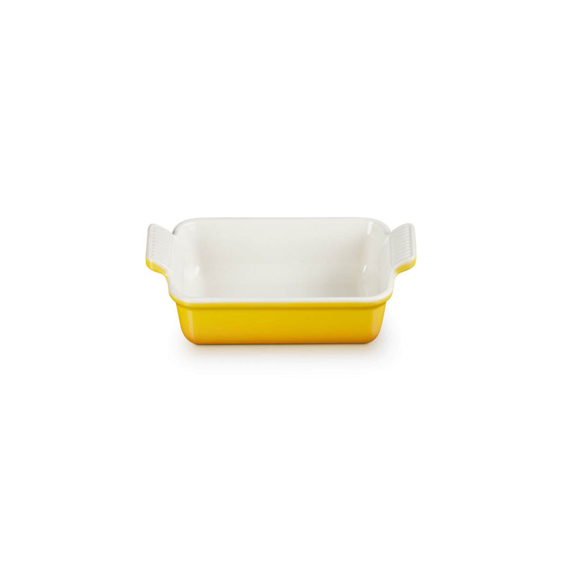 Le Creuset Heritage Stoneware 19cm Rectangular Deep  Dish - Nectar