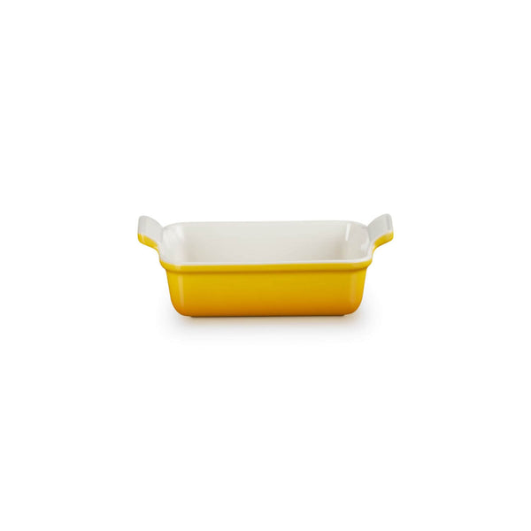 Le Creuset Heritage Stoneware 19cm Rectangular Deep  Dish - Nectar