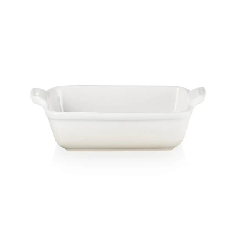 Le Creuset Stoneware Heritage 19cm Rectangular Deep Dish - Meringue