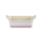 Le Creuset Stoneware Heritage 19cm Rectangular Deep  Dish - Shell Pink