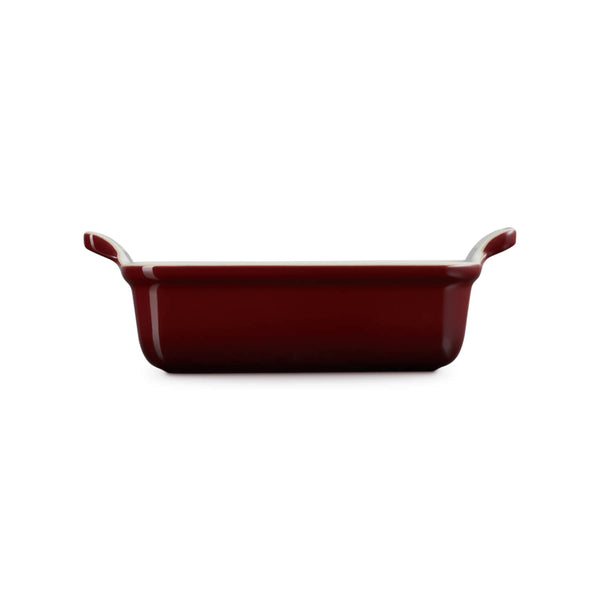 Le Creuset Stoneware Heritage 19cm Rectangular Deep Dish - Garnet