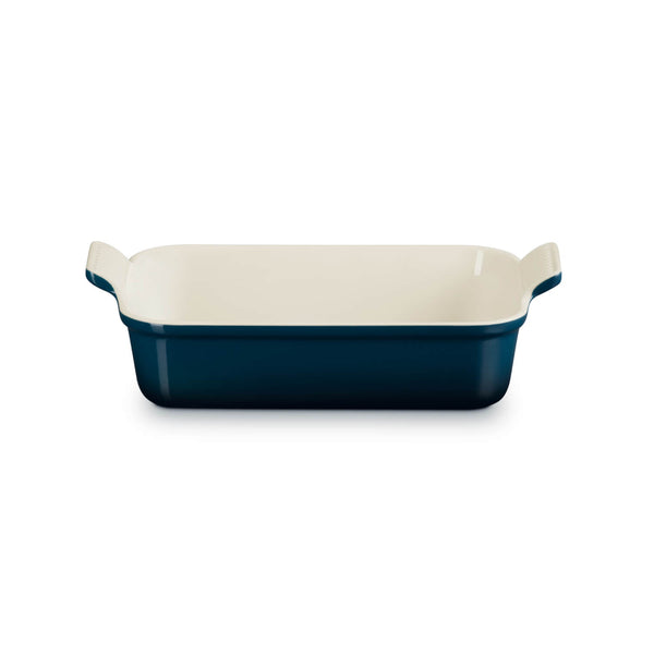 Le Creuset Stoneware Heritage 26cm Rectangular Deep Dish - Nuit