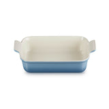 Le Creuset Stoneware Heritage 26cm Deep Rectangular Dish - Chambray