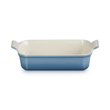 Le Creuset Stoneware Heritage 26cm Deep Rectangular Dish - Chambray
