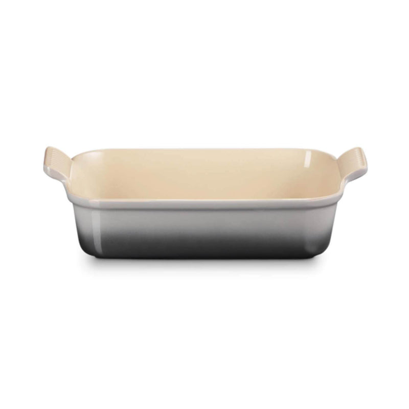 Le Creuset Stoneware Heritage 26cm Rectangular Deep Dish - Flint