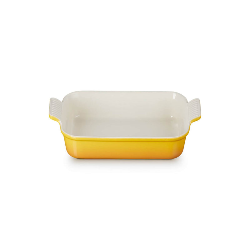 Le Creuset Heritage Stoneware 26cm Rectangular Deep  Dish - Nectar