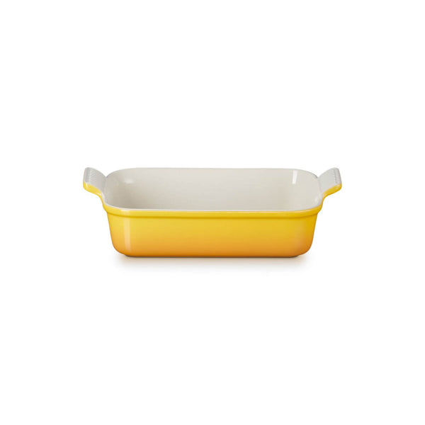 Le Creuset Heritage Stoneware 26cm Rectangular Deep  Dish - Nectar