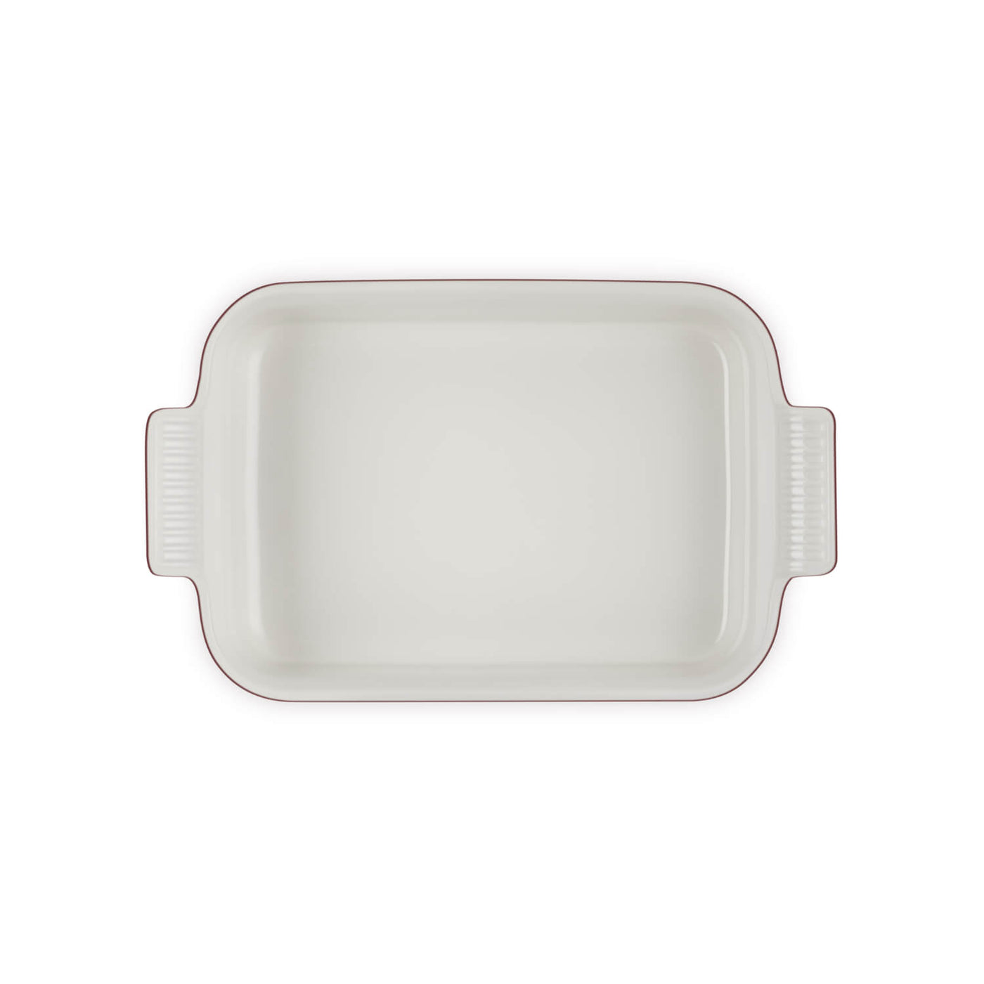 Buy Le Creuset | 26cm Stoneware Deep Rectangular Dish - Garnet