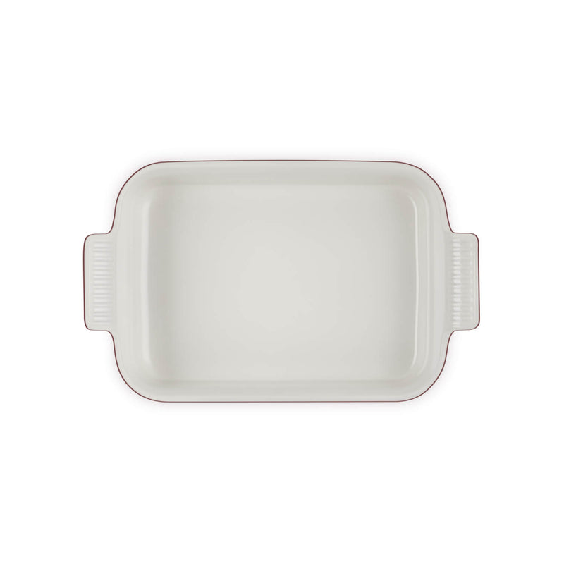 Le Creuset Stoneware Heritage 26cm Rectangular Deep Dish - Garnet