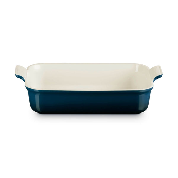 Le Creuset Stoneware Heritage 32cm Rectangular Deep Dish - Nuit