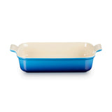 Le Creuset Stoneware Heritage 32cm Deep Rectangular Dish - Azure