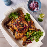 Le Creuset Stoneware Heritage 32cm Deep Rectangular Dish - Chambray