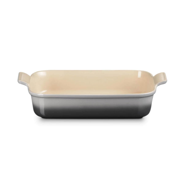 Le Creuset Stoneware Heritage 32cm Rectangular Deep Dish - Flint