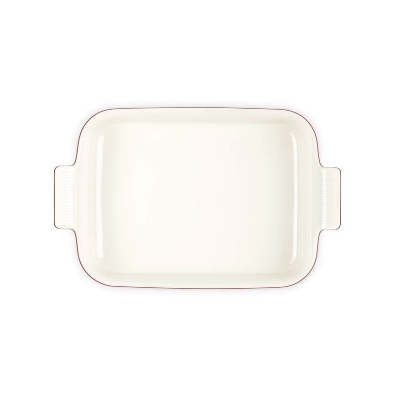 Le Creuset Stoneware Heritage 32cm Rectangular Deep Dish - Garnet