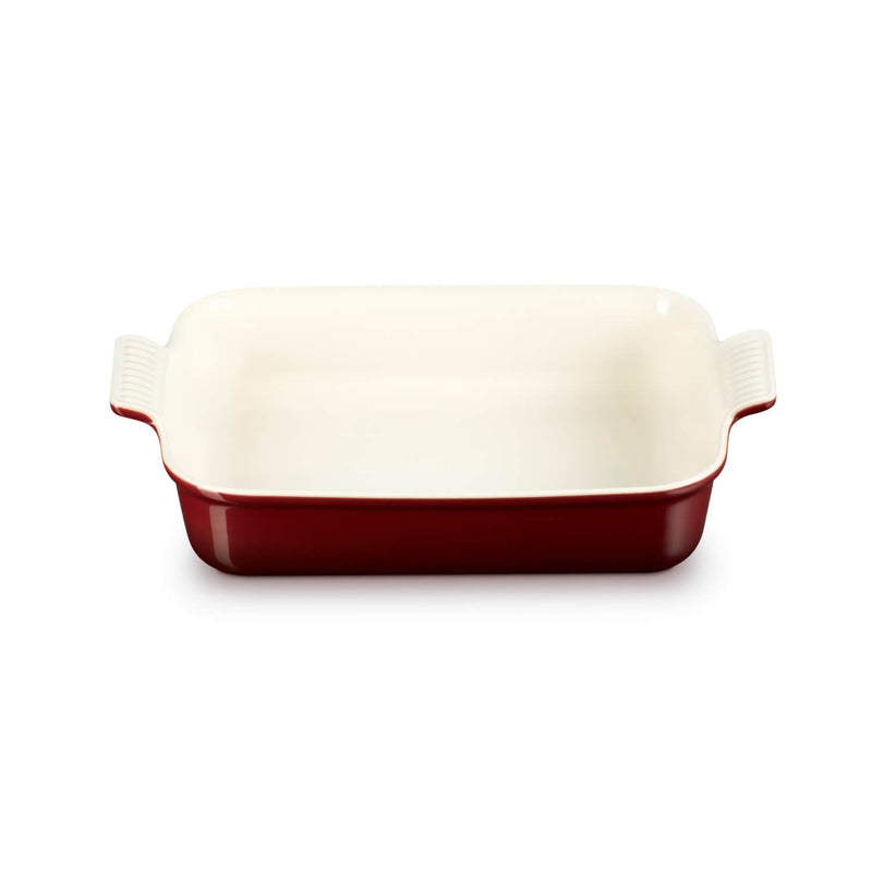 Le Creuset Stoneware Heritage 32cm Rectangular Deep Dish - Garnet