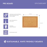 Epicurean Pro Steak Cutting Board with Groove - Natural