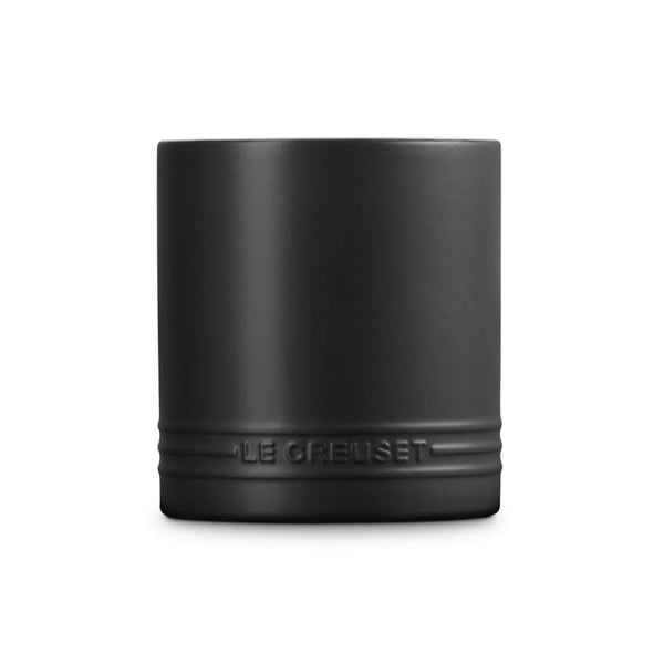 Le Creuset Signature Stoneware 1.1 Litre Utensil Jar - Satin Black