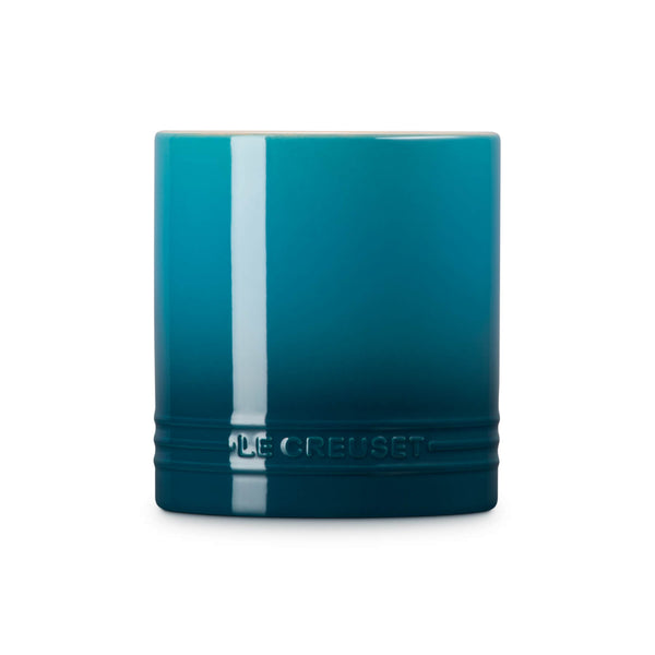 Le Creuset Signature Stoneware 1.1 Litre Utensil Jar - Deep Teal