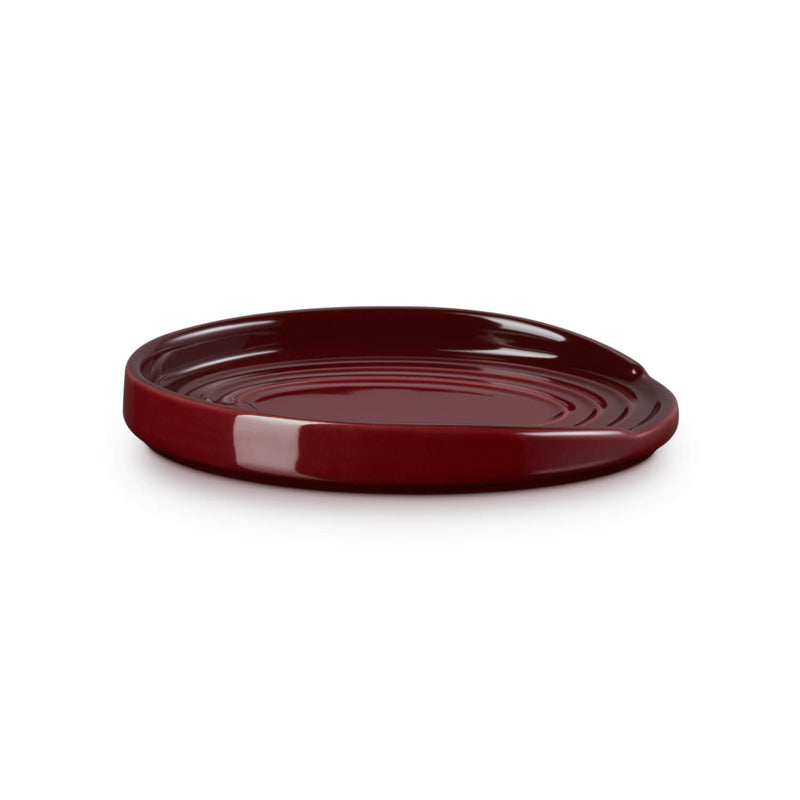 Le Creuset Stoneware Oval Spoon Rest - Garnet