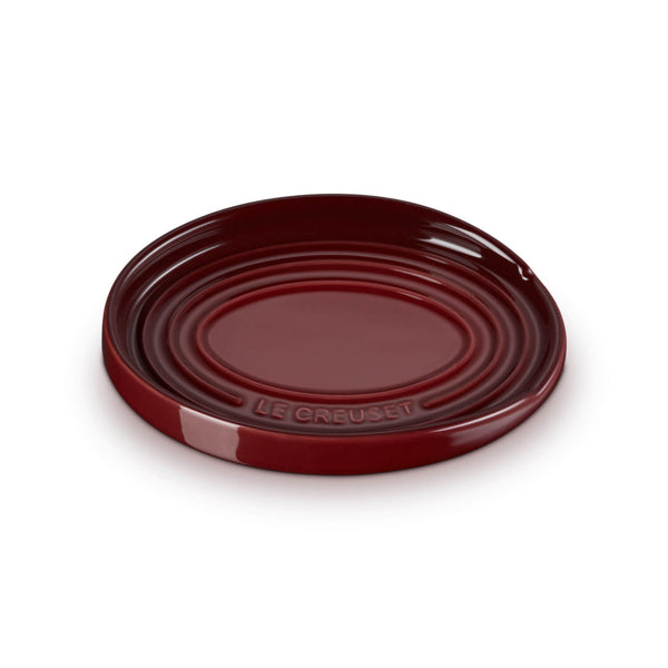 Le Creuset Stoneware Oval Spoon Rest - Garnet