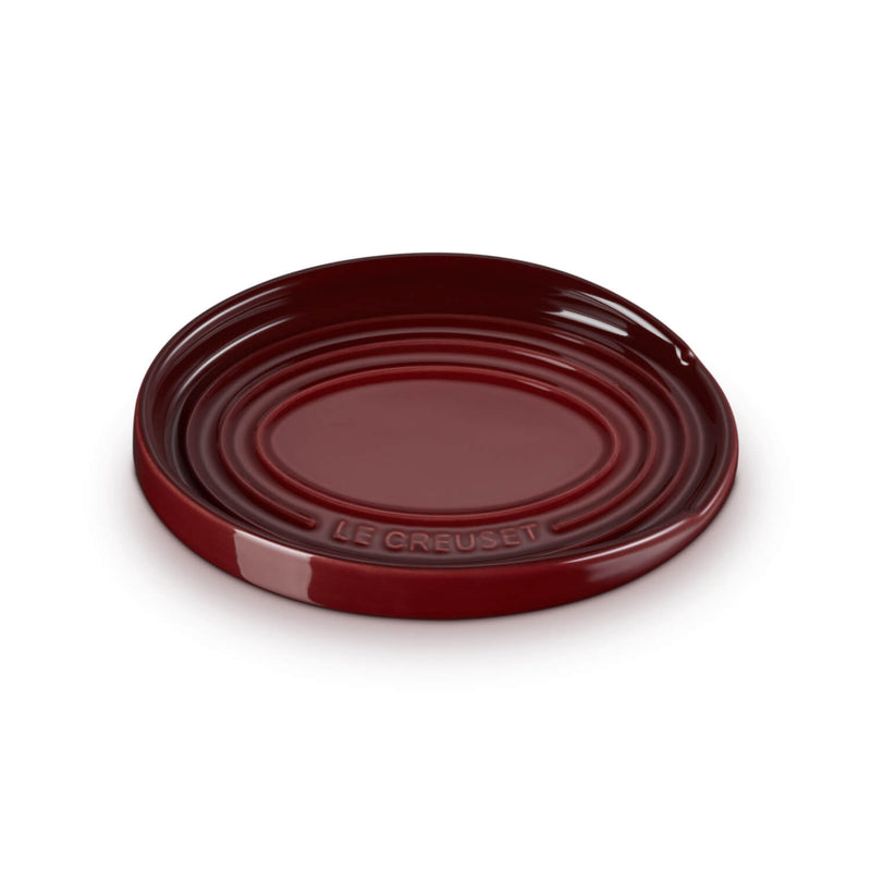 Le Creuset Stoneware Oval Spoon Rest - Garnet