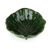 Candlelight Green Leaf Bowl - 17.5cm