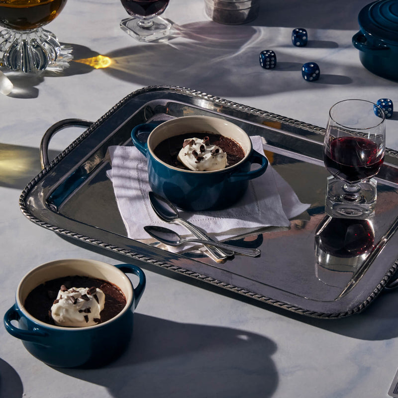 Le Creuset Stoneware Petite Round Casserole - Nuit