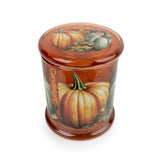 Candlelight 12cm Scented Glass Candle Jar - Pumpkin & Ginger